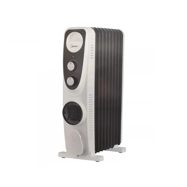 Midea 9 Fin Oil Filled Radiator, 2400Watts Heater - NY2009-22HF